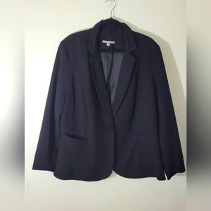 NY Collection size 22 Ladies Plus Blazer in Black